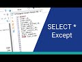 SELECT * Except One Column in SQL: How To