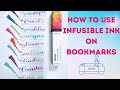 CRICUT INFUSIBLE INK FOR BEGINNERS: HOW TO USE CRICUT INFUSIBLE INK ON BOOKMARKS