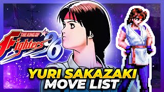 YURI SAKAZAKI MOVE LIST - The King of Fighters '96 (KOF96)