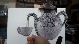 The Royle's self-pouring teapot.