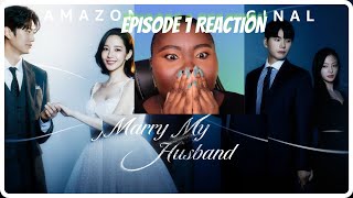 #MARRYMYHUSBAND 내 남편과 결혼해줘 EPISODE 1 REACTION | TRUST NO ONE.