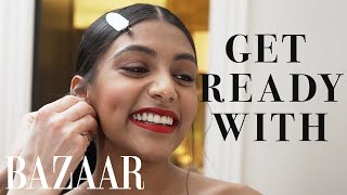 Get Ready for ‘Bridgerton’ S2 Premiere with Charithra Chandran | Get Ready With | Harper’s BAZAAR