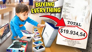 BUYING EVERYTHING OUR 1 YEAR OLD BABY TOUCHES!! 💰