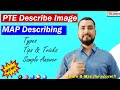 PTE Describe Image Template I New Format I Map Question I#pte #ptespeaking #ptetips Tribikram #ielts