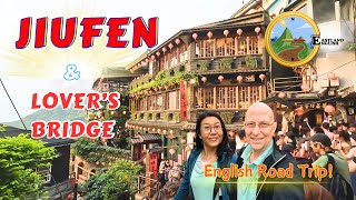 Made in Taiwan! EP2 Jiufen, Lover's Bridge \u0026 Tamsui, English Road Trip in 4K