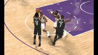 【名人堂最高难度】杜兰特+欧文+小乔丹 VS 詹皇+浓眉+隆多 NBA2K20三对三