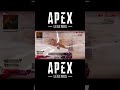 逃げた先にもハンター：apex shorts