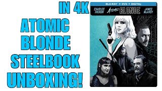 ATOMIC BLONDE (STEELBOOK) with Commentary/REVIEW