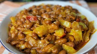 Cuisiner les HARICOTS AU CHOUX d’une manière très délicieux.Cuisine congolaise