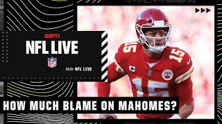 A 'tremendous amount' of the blame is on Mahomes - Marcus Spears on Chiefs' loss | NFL Live