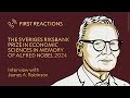 first reactions james robinson prize in economic sciences 2024 telephone interview