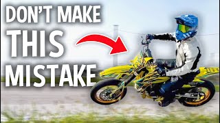 I Blew Up My Brand New 2 Stroke Supermoto