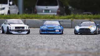 DRIFT RC CAR YOKOMO YD-2 EX / MST RMX2.0S / RRX2.0 Asphalt drift