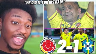 LUIS DIAZ BRACE TO BEAT BRAZIL! 🔥| Colombia 2-1 Brazil Reaction