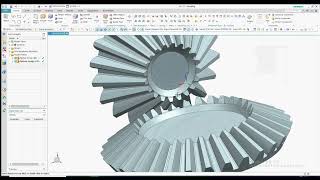 NX bevel gear, 바벨기어설계, NX GC Toolket