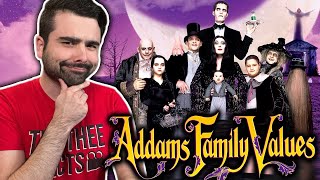 THE ADDAMS FAMILY VALUES IS BETTER THAN THE FIRST! Addams Family Values Movie Reaction! DEBBIE CRAZY
