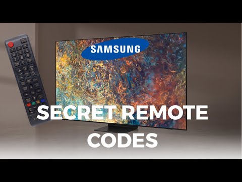 Unlock Hidden Features: Secret Samsung TV Remote Control Codes Revealed