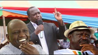 KIMEUMANA! BIG BLOW TO RAILA AS WIPER STARTS NEGOTIATING WITH DP RUTO!!