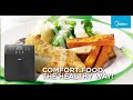 midea 5 5l digital air fryer