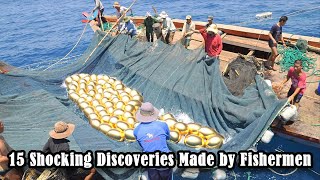 TOP 10 Shocking Discoveries Made by Fishermen in the Depths of the Sea!