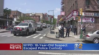 18-Year-Old Suspect Escapes From Police Custody In Brooklyn