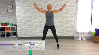 10- Minute  Bodyweight Tabata HIIT Workout