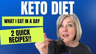 What I Eat In A Day On Keto Under 20 Carbs Plus 2 Quick Microwave Recipes!