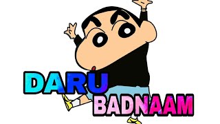 Daru Badnaam Kamal Kahlon & Param Singh  Official Video Latest Punjabi Viral Songs Shinchan animated