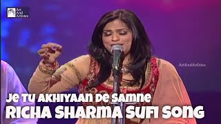 Music of India | Je Tu Akhiyaan De Saamne by Richa Sharma | Superhit Sufi Song