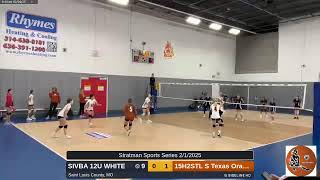 H2STL S Texas Orange vs. SIVBA 12U WHITE (2025.02.01)