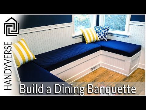 How to Build a Dining Nook/Banquette : Budget Renos #01 How to Build a Dining Nook/Banquette : Budget Renos #01