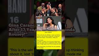 "44 Years Old, 17 Years Away – Ronda Is The ONLY Reason I Returned!" #ufc #mma #shorts #fyp