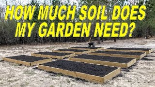 How Much Soil Does My Garden Need?