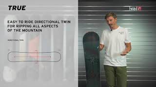 Head Snowboards The True Snowboard 2020-21 Product Video