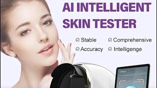 Newest AI Facial Detector Skin Analyzer Face Scanner Skin Analysis Machine Magic Mirror 3D Digital