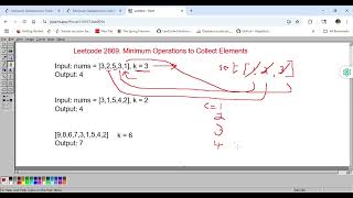Leetcode 2869 Minimum Operations to Collect Elements