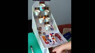 DIY NBA Basketball Board Game using Cardboard