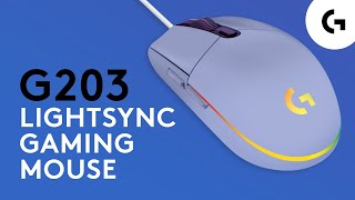 G203 LIGHTSYNC GAMING MOUSE