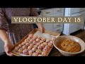 Freezer Christmas Cookies | A Very FULL Day | VLOGTOBER 2024 Day 18