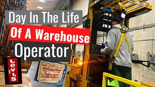Day in the life of a warehouse operator ! *Inside warehouse footage*