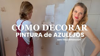 Como pintar azulejos?