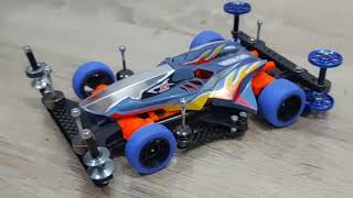 TAMIYA SUPER XX SPECIAL CARBON CHASSIS - LASER GILL DAMPER STYLE [MINI 4 WD]