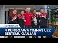 Bertemu Ganjar, 4 Punggawa Timnas U22 Asal Jateng Cerita Perjuangan Raih Medali Emas Sea Games 2023