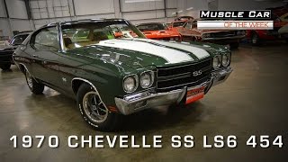 1970 Chevelle SS LS6 454 Muscle Car Of The Week Video #58