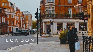 Mayfair Walking Tour | Most Expensive Streets of London | London Walk 4K