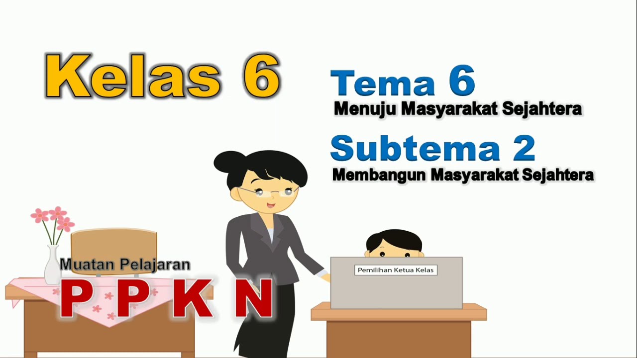 Video Pembelajaran PPKN Kelas 6 Tema 6 Subtema 2 - YouTube