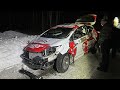 SM Ralli ABC Pitkälahti Kuopio 2022 | Friday Crash & Action |