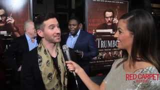 Garrett Hines Interviewed on the Red Carpet at U.S. Premiere of TRUMBO #TrumboMovie