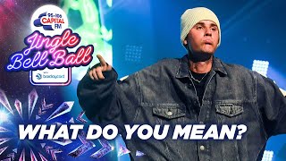 Justin Bieber - What Do You Mean? (Live at Capital's Jingle Bell Ball 2021) | Capital