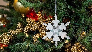 Keepsake Ornament Giveaway - 2018 Snowflake - Home \u0026 Family